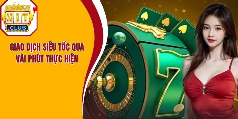 Giao dịch siêu tốc qua vài phút thực hiện Giao dịch siêu tốc qua vài phút thực hiện