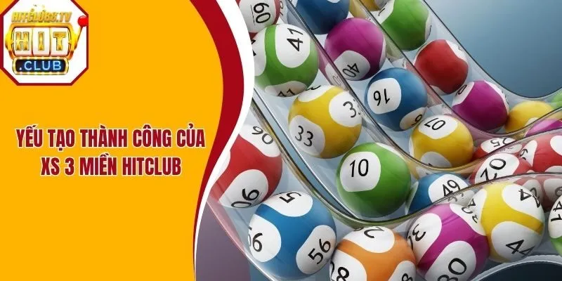 Yếu tố tạo tạo nên sự thành công của XS 3 miền Hitclub